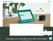 Tablet Screenshot of greenbits.com